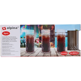 Alpina Longdrinkglas 6x400ML